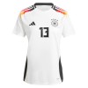 Virallinen Fanipaita Saksa Muller 13 Kotipelipaita Euro 2024 - Naisten